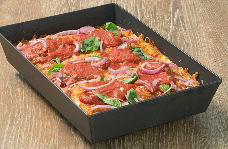 8 x 10 Detroit Style Steel Pizza Pan